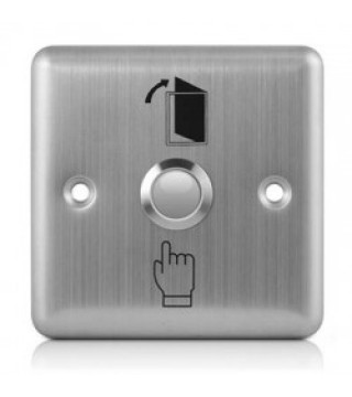 Stainless Steel Exit Button