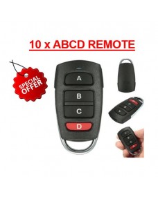 10 x ABCD Remote