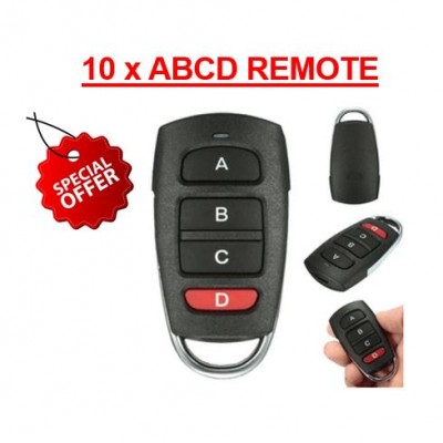10 x ABCD Remote Remote Controls in UAE