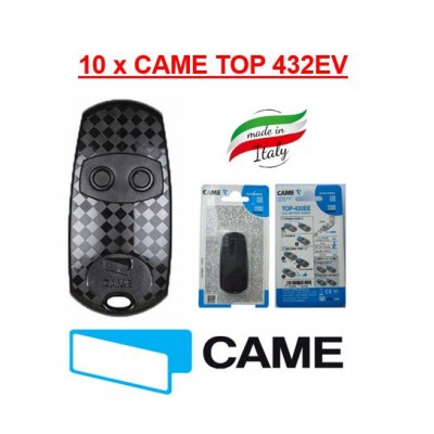 10 x CAME TOP 432EV Remote Controls in UAE
