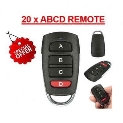 20 x ABCD Remote Remote Controls in UAE