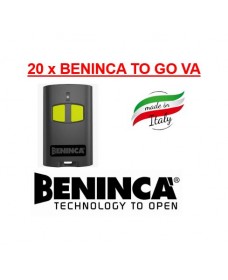 20 x Beninca TO GO 2VA Remote Controls in UAE