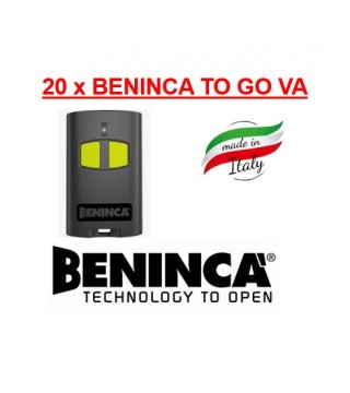 20 x Beninca TO GO 2VA Remote Control UAE