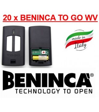 20 x BENINCA TO GO WV Remote Control UAE
