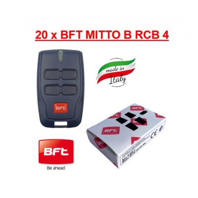 20 x BFT MITTO B RCB 4 Remote Controls in UAE