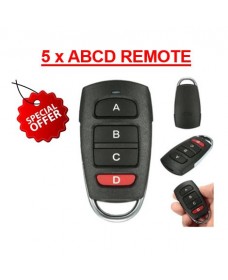 5 x ABCD Remote Remote Controls in UAE