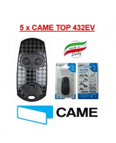 5 x CAME TOP 432EV Remote Controls in UAE