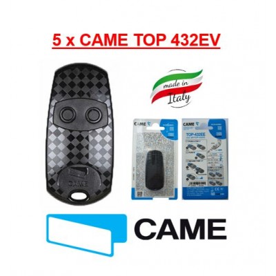 5 x CAME TOP 432EV Remote Controls in UAE