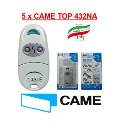 5 x CAME TOP 432NA Remote Controls in UAE
