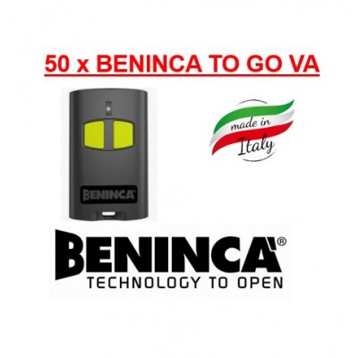 50 x Beninca TO GO 2VA Remote Controls in UAE