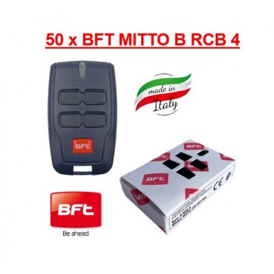 50 x BFT MITTO B RCB 4 Remote Controls in UAE
