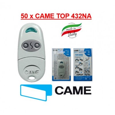 50 x CAME TOP 432NA Remote Controls in UAE